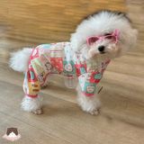  Jumpsuit hoạt hình cho chó mèo 