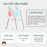  Kềm cắt móng đèn LED Pro cho chó mèo 
