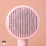  Lược chải lông đầu tròn có nút bấm cho chó mèo 