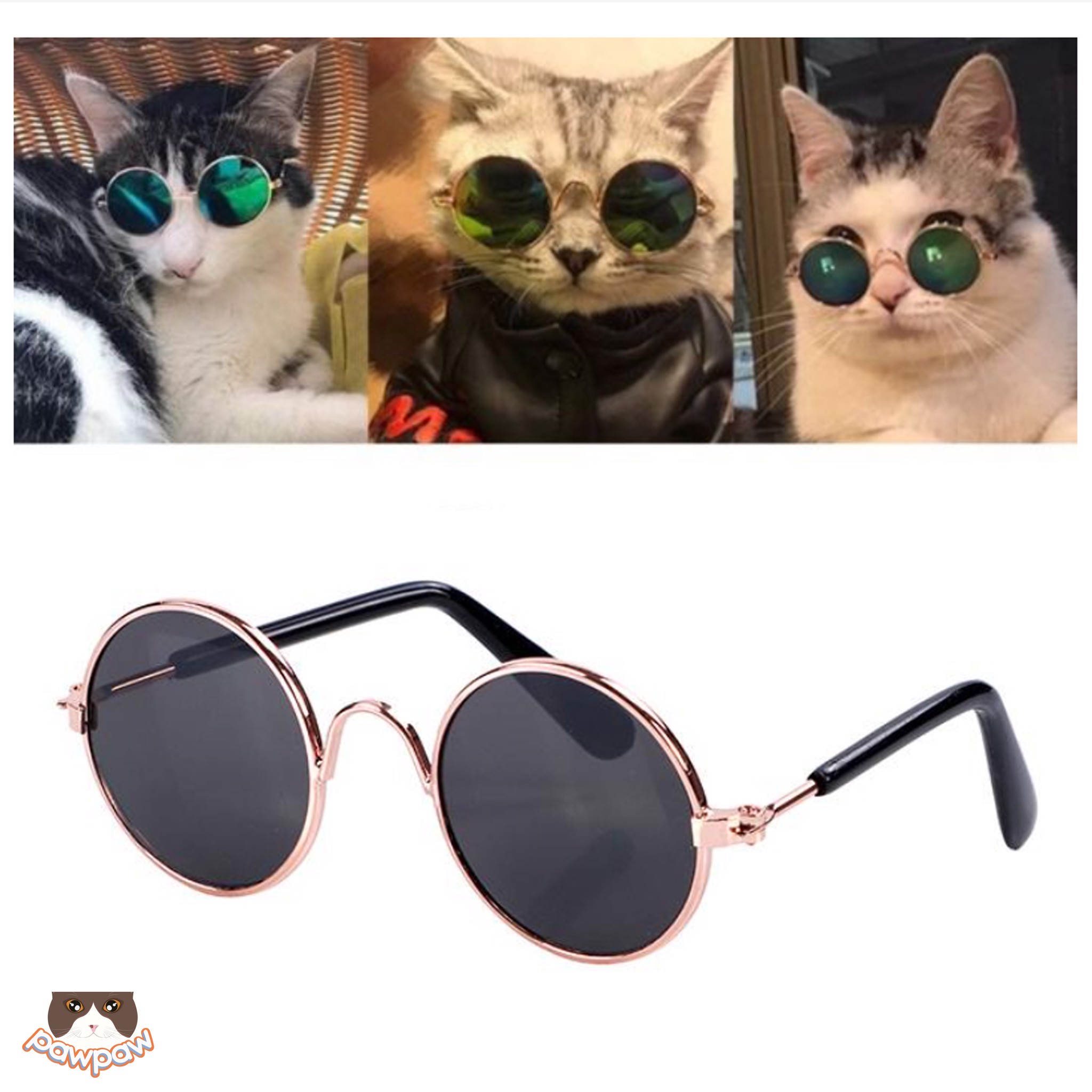  Mắt kính râm cho chó mèo 