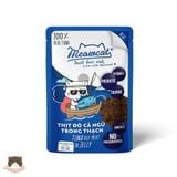  Pate Meowcats Jelly 70g nhiều vị cho mèo 