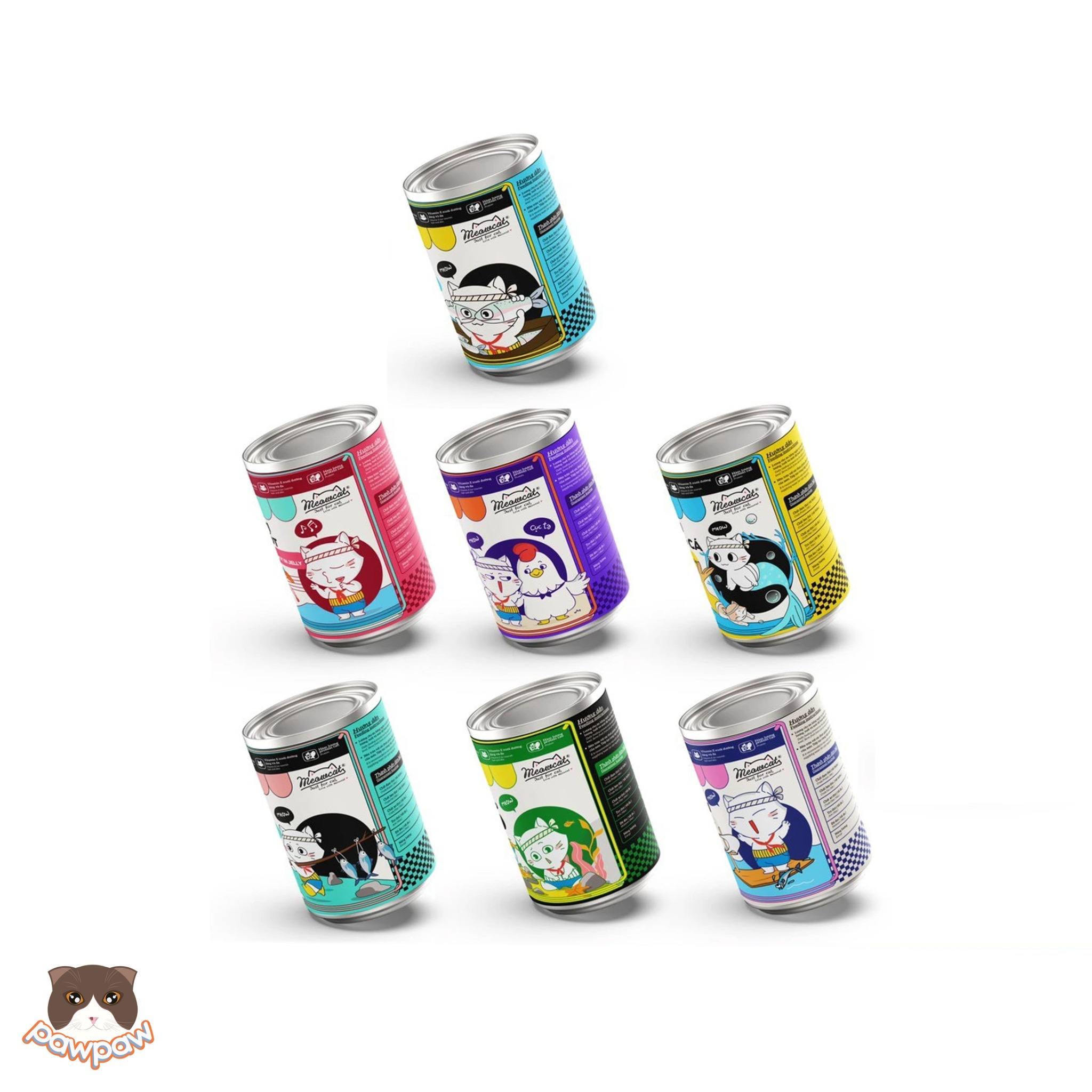  Pate Meowcat lon 400g cho mèo 