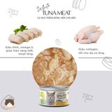  Pate thịt hộp MeoWow lon 80g cho mèo 