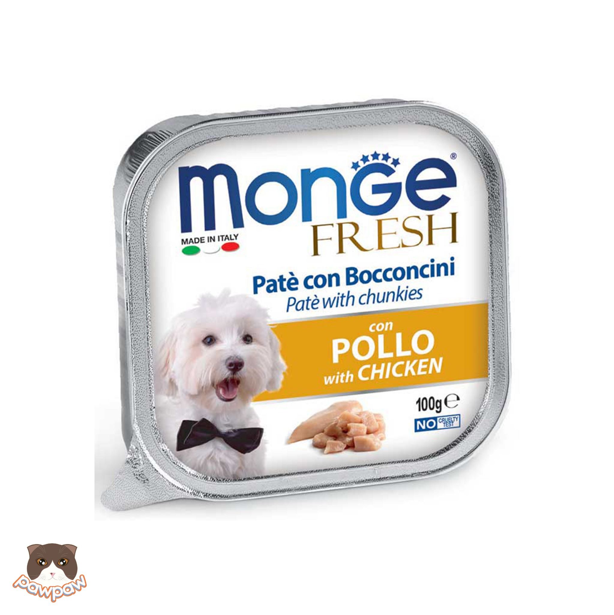  Pate Monge 100g nhiều vị cho chó 
