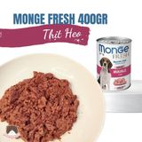  Pate Monge lon 400g cho chó 