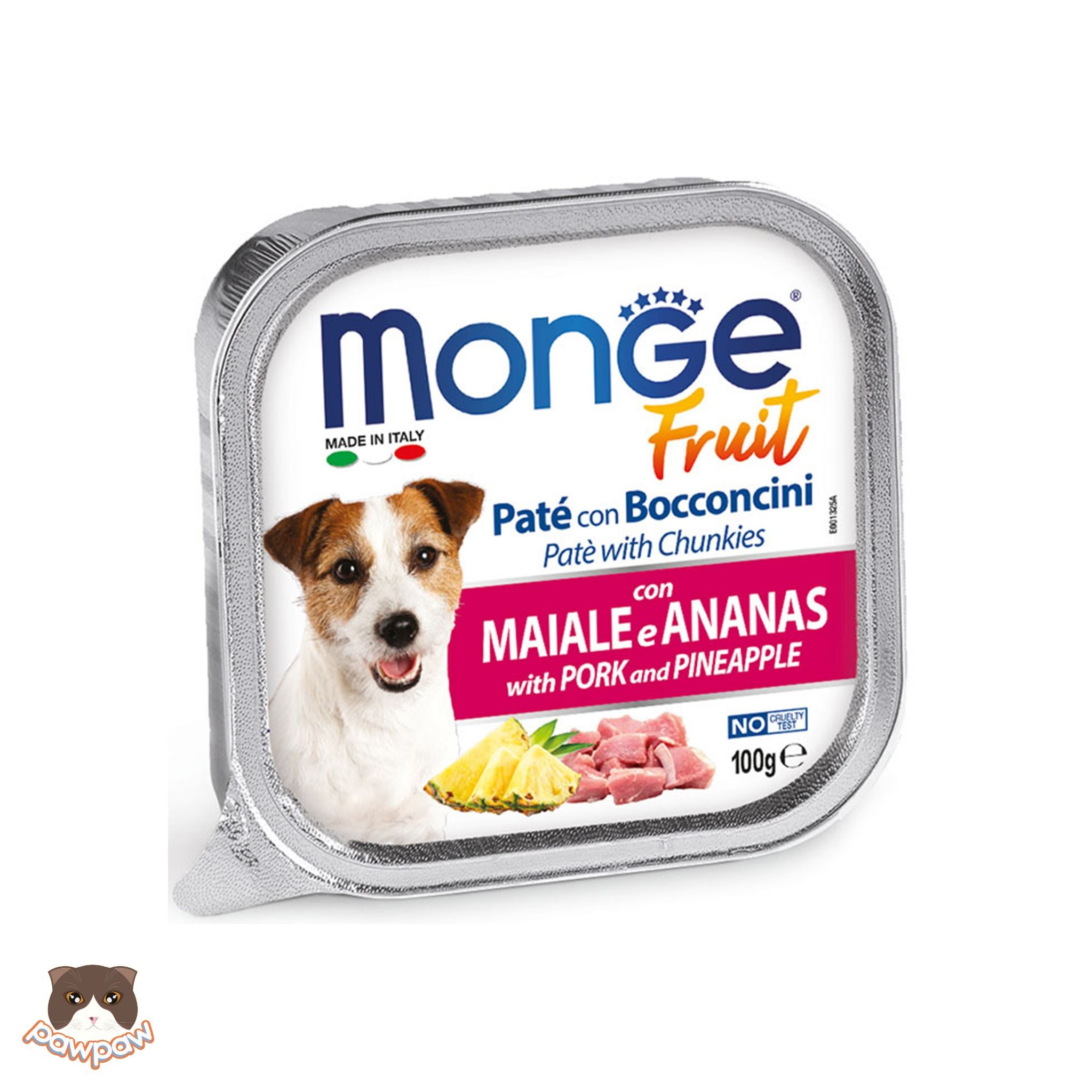  Pate Monge 100g nhiều vị cho chó 