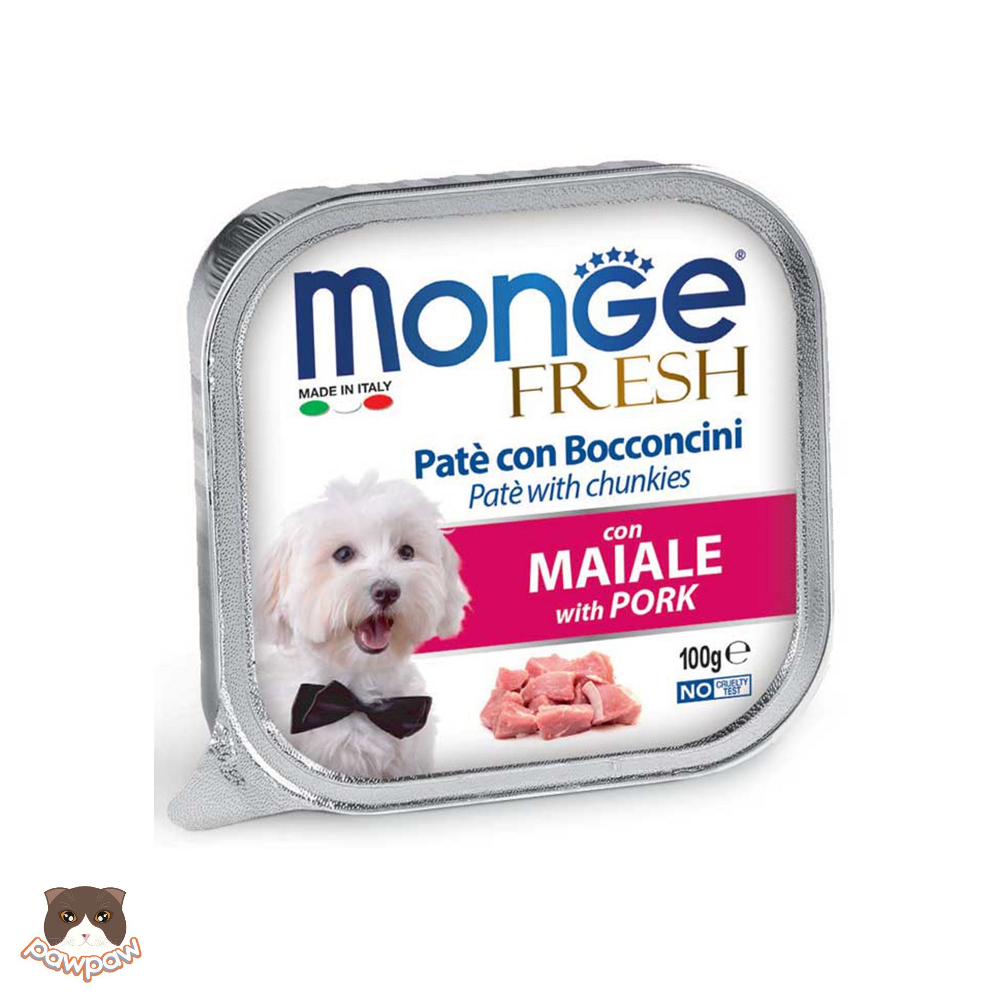  Pate Monge 100g nhiều vị cho chó 