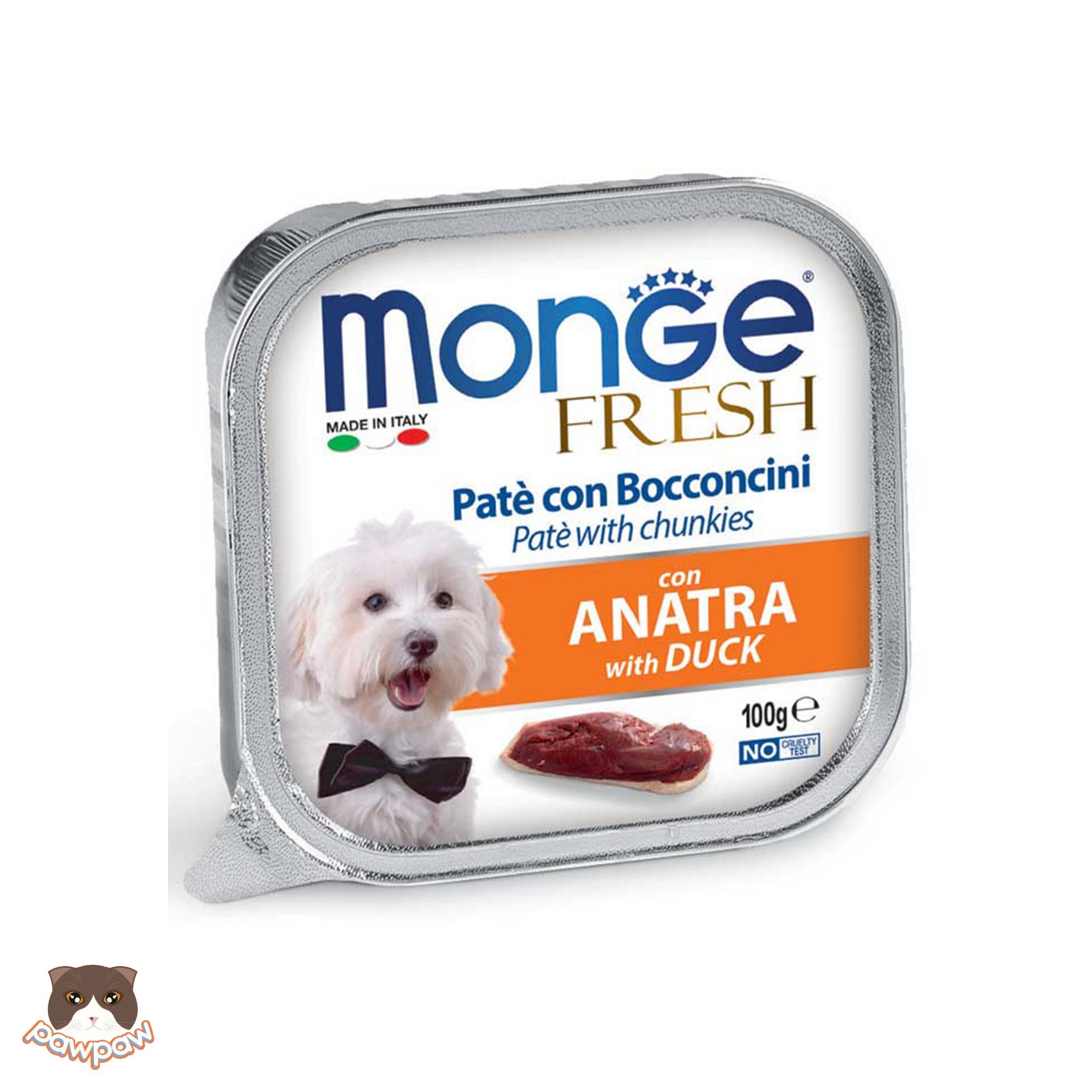  Pate Monge 100g nhiều vị cho chó 