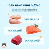  Hạt mix thịt sấy Mr.Vet G1 không ngũ cốc cho mèo mọi độ tuổi 