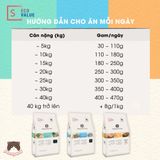  Hạt hữu cơ đa đạm Natural Core 1kg cho chó 