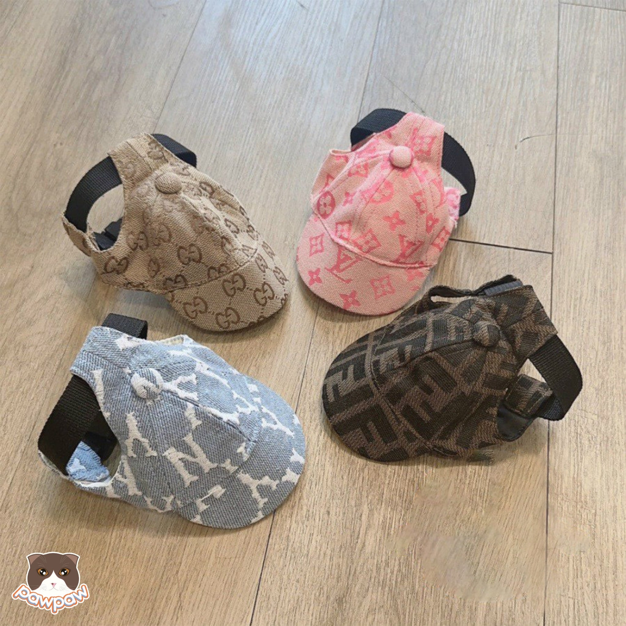  Nón lưỡi trai cho chó mèo 