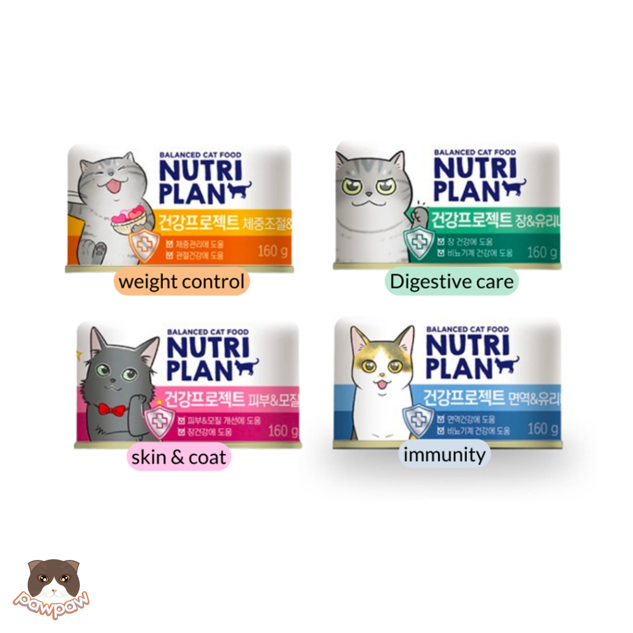  Pate chức năng Nutri Plan 160g cho mèo 