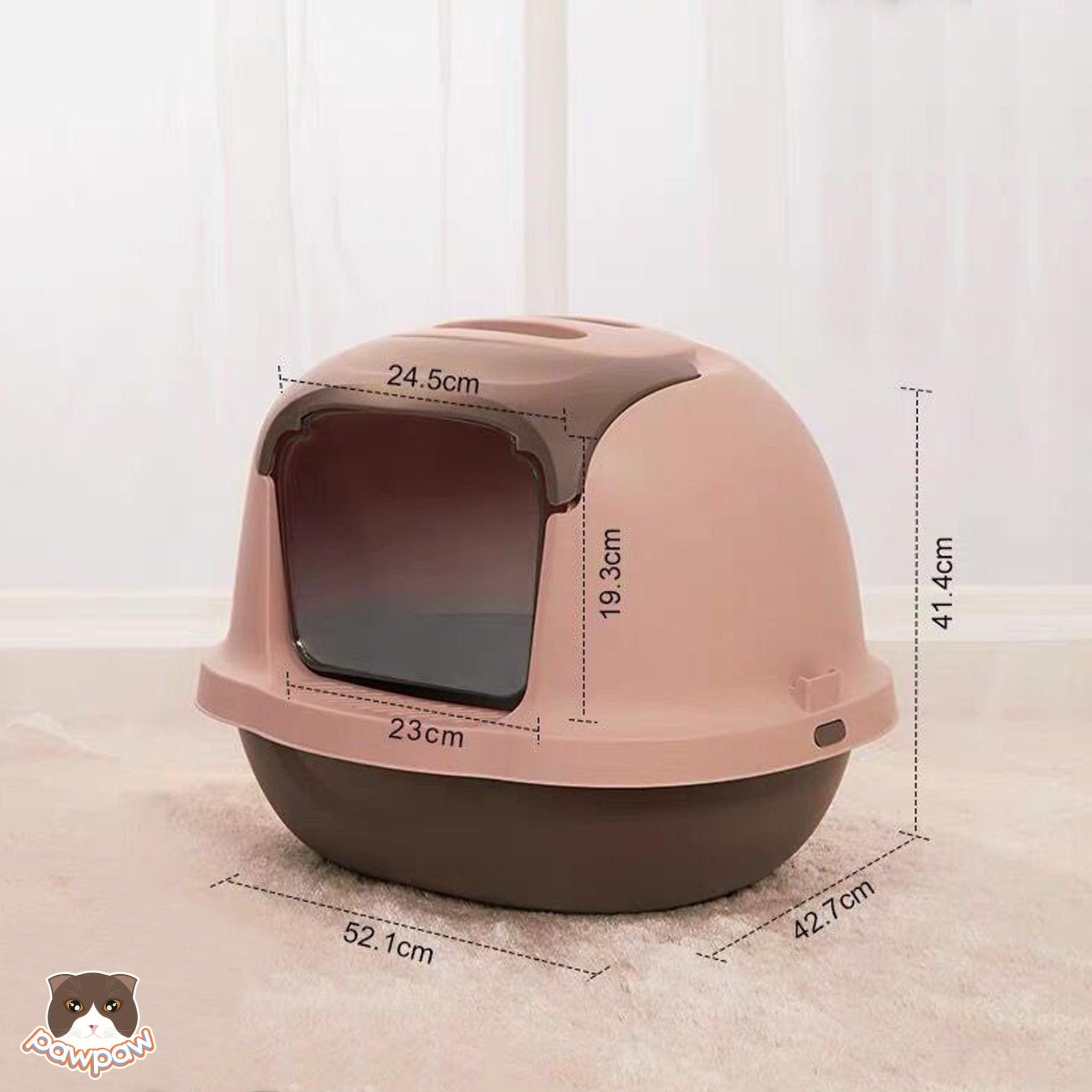  Nhà vệ sinh vòm cho mèo 