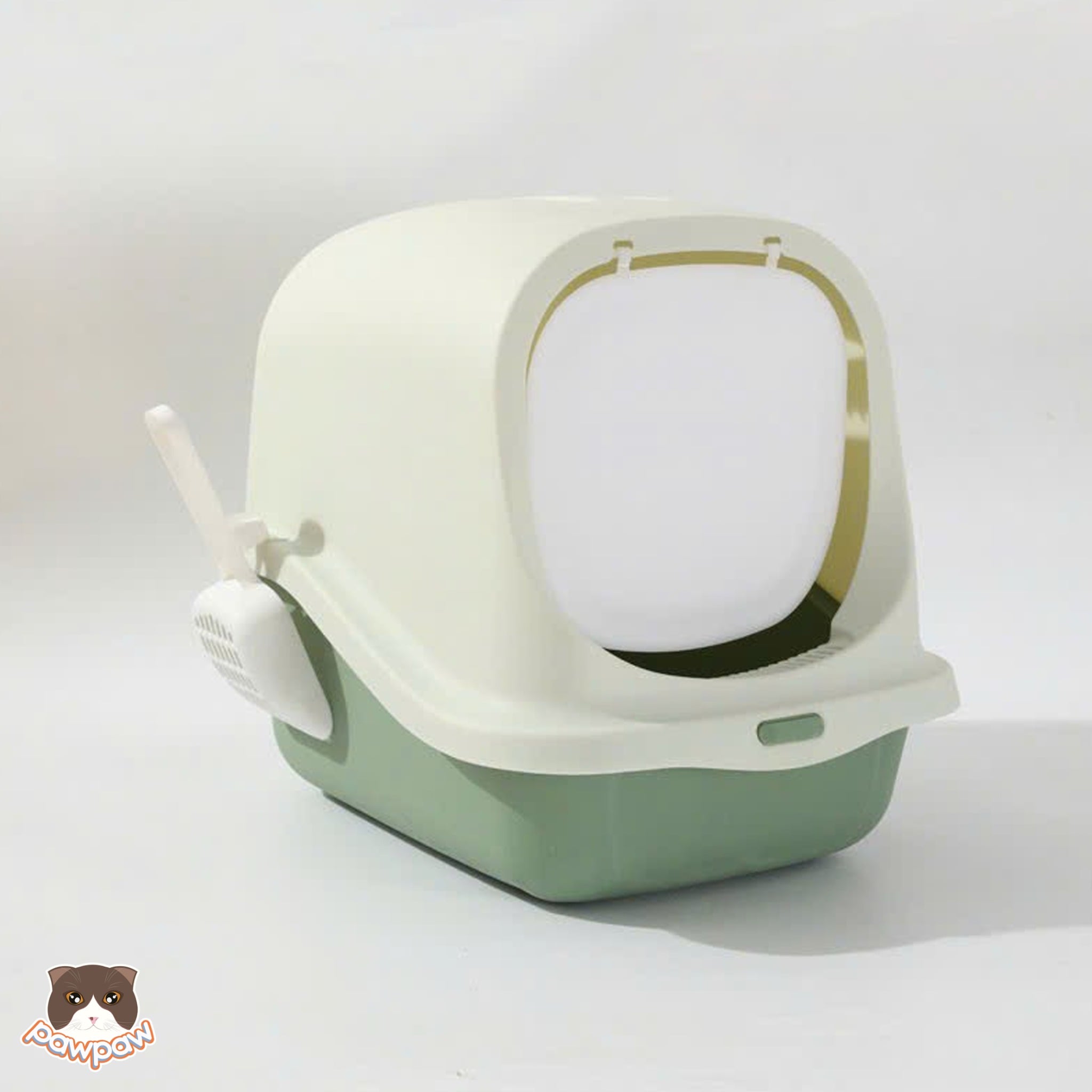  Nhà vệ sinh màu pastel cho mèo 