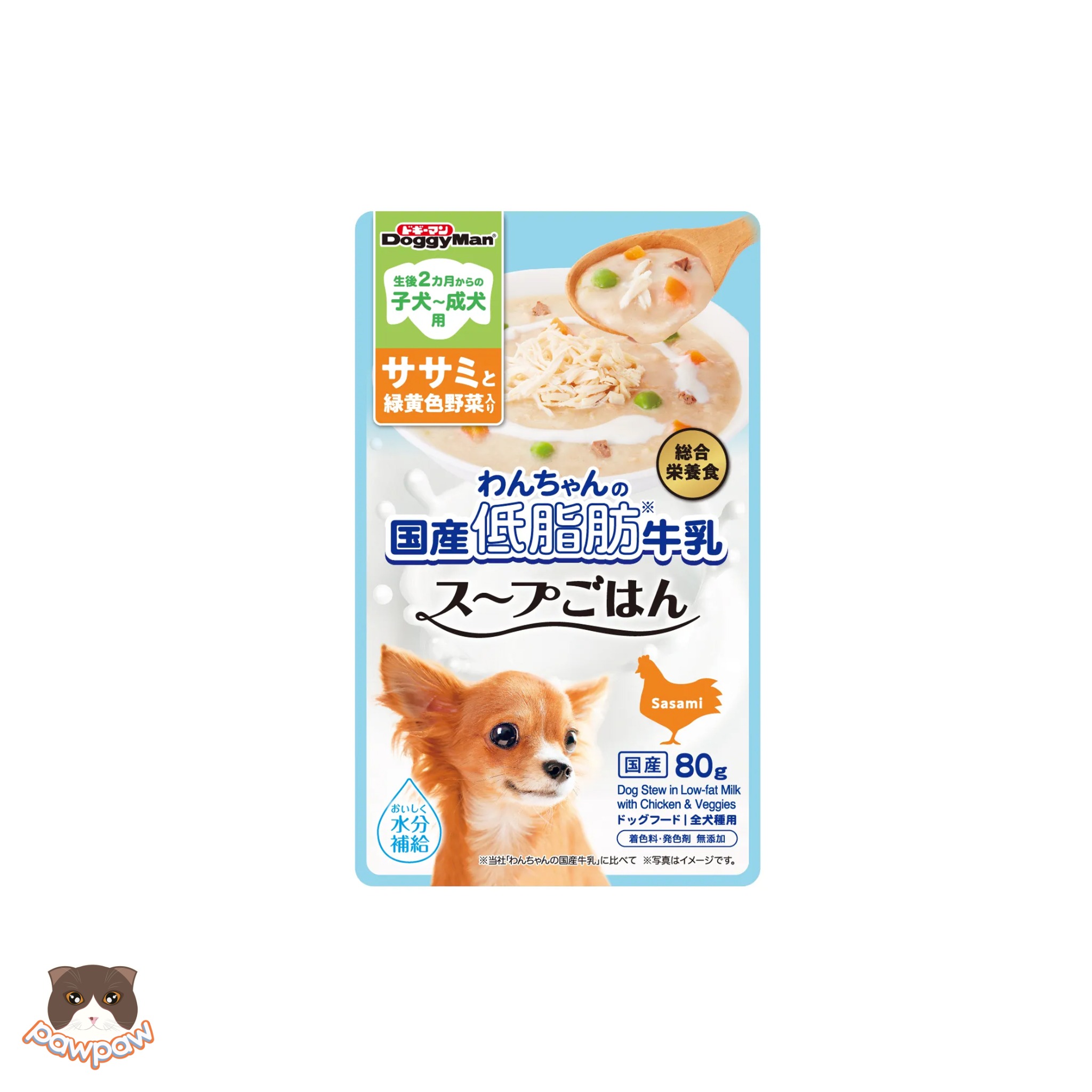  Pate sữa dê Doggyman 80g cho chó 