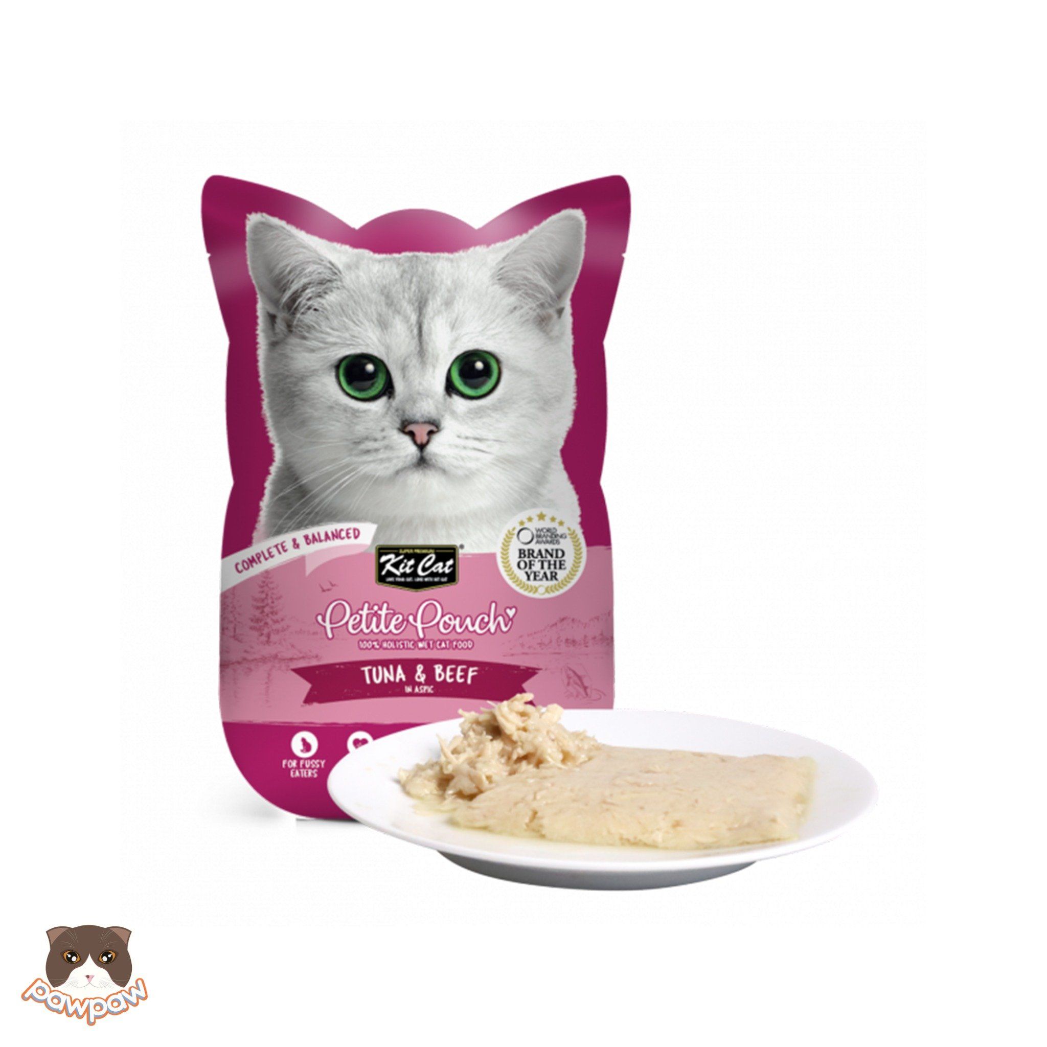  Pate Kitcat Petite Pouch 70g cho mèo 