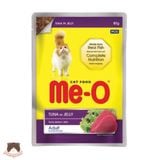  Pate Me-o Tuna Jelly gói 80g cho mèo 