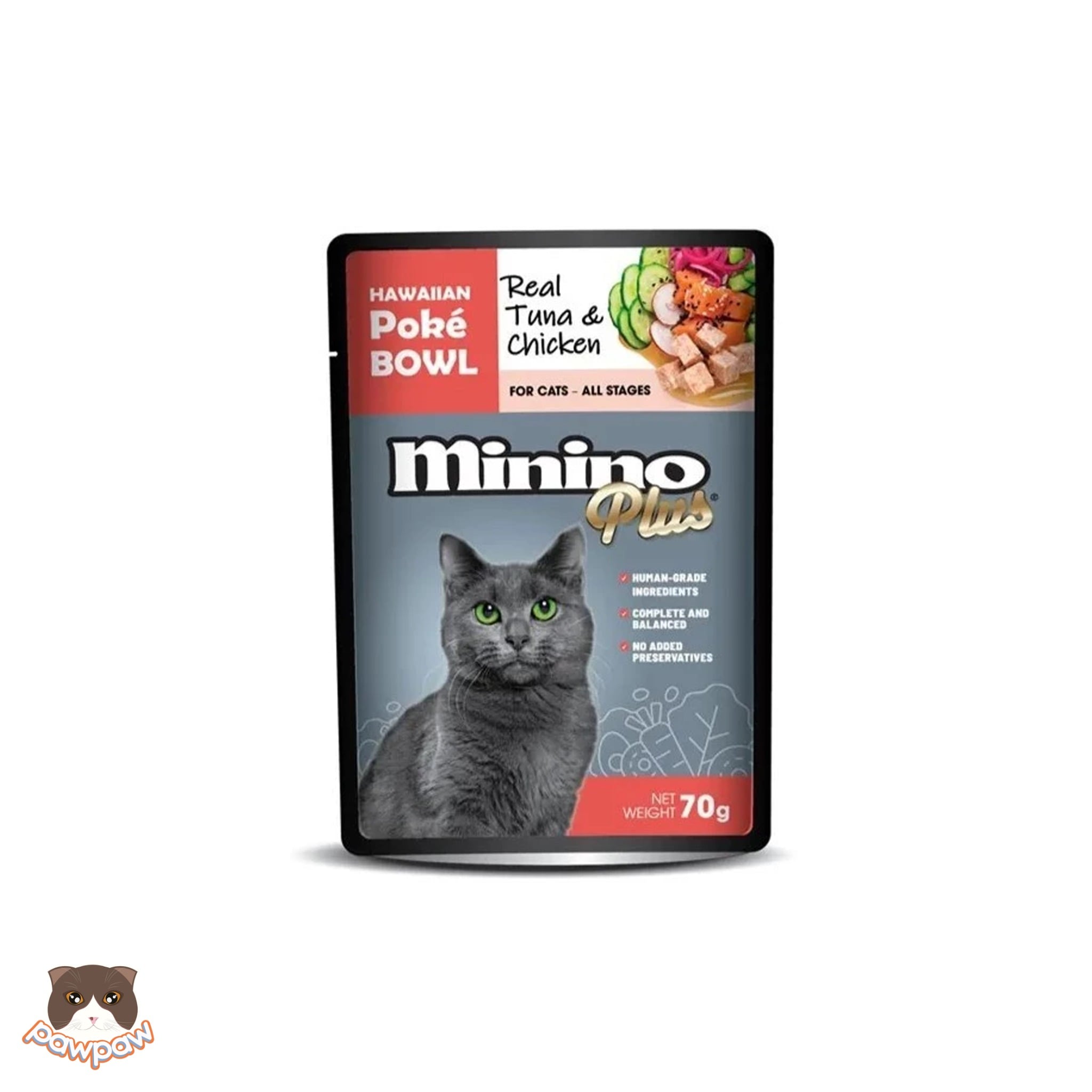  Pate Minino Plus 70g cho mèo 