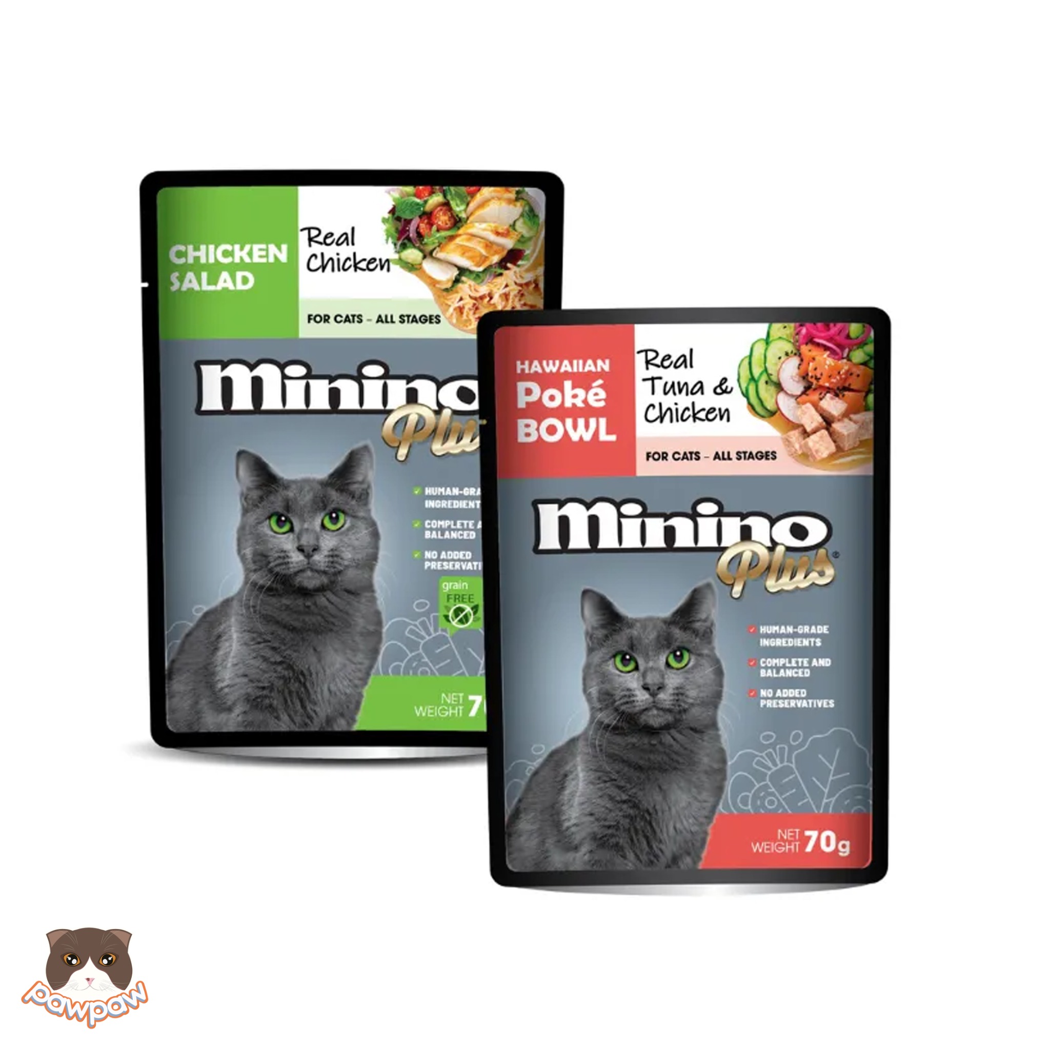 Pate Minino Plus 70g cho mèo 
