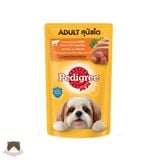  Pate Pedigree gói 130g nhiều vị cho chó 
