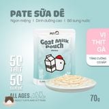  Thức ăn pate cho mèo làm từ sữa dê PetQ 70g 