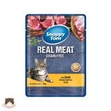  Pate Snappy Tom Real Fish - Real Meat 85g cho mèo 