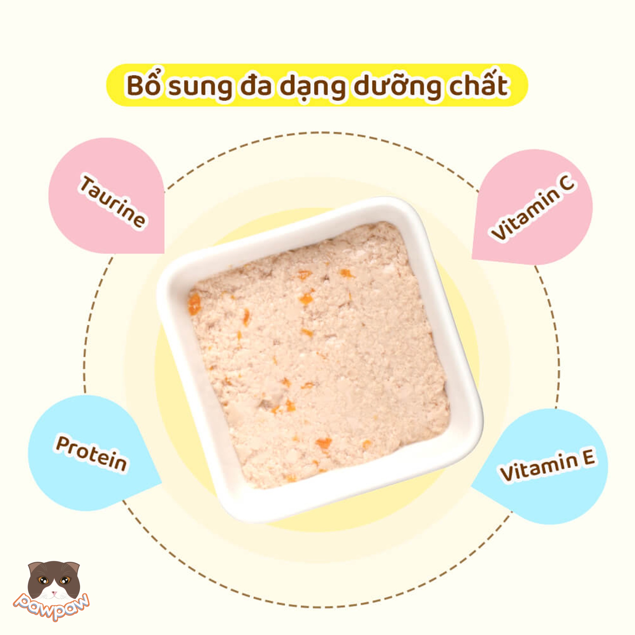  Pate sốt kem vị gà rau củ DoggyMan cho chó 