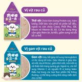  Pate sốt kem vị gà rau củ DoggyMan cho chó 