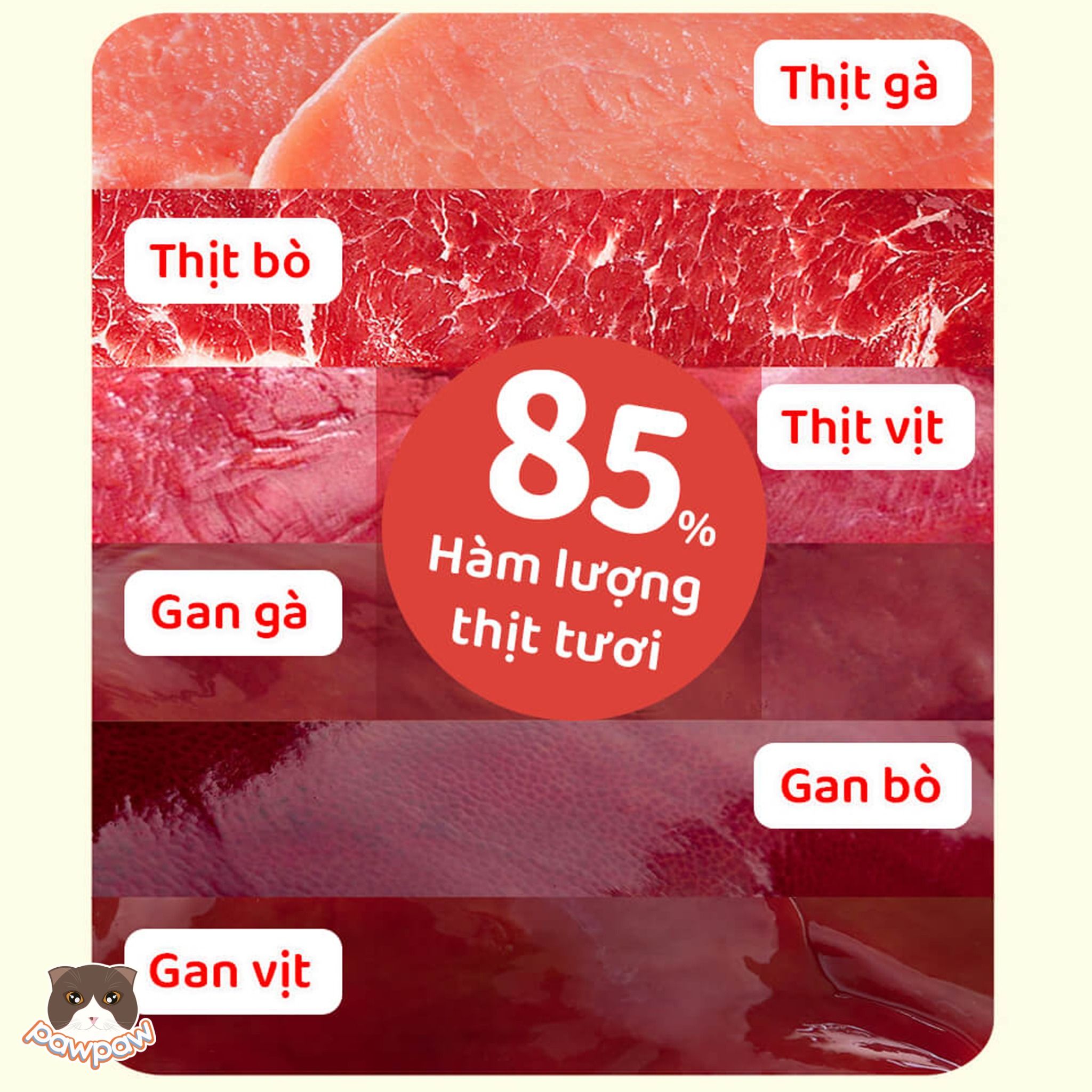  Pate sốt kem vị gà rau củ DoggyMan cho chó 