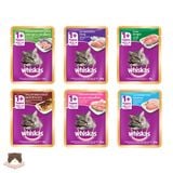  Pate Whiskas gói 80g cho mèo trưởng thành 