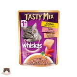 Pate Whiskas Tasty Mix (Gravy) 70g cho mèo 