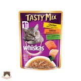  Pate Whiskas Tasty Mix (Gravy) 70g cho mèo 