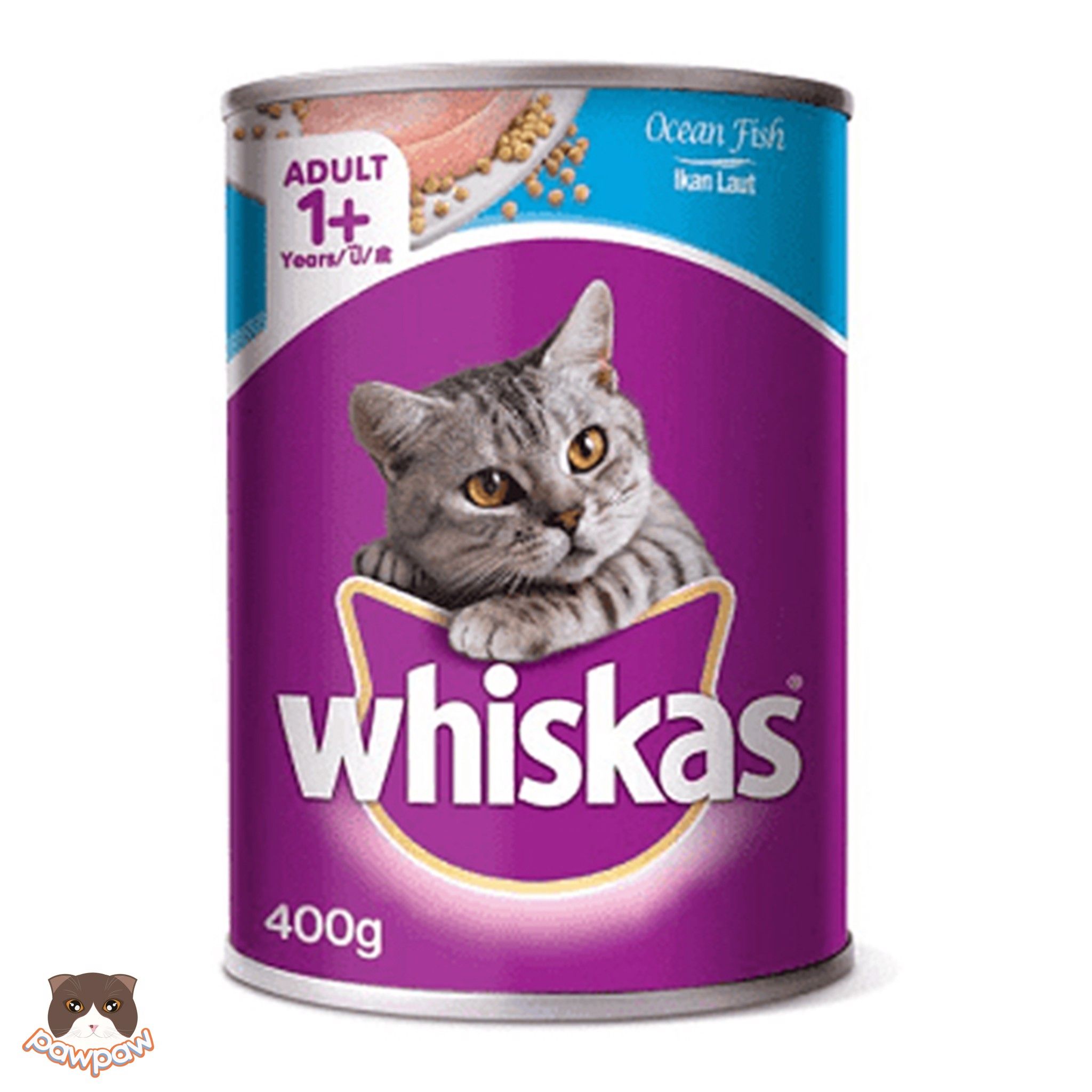 Pate Whiskas lon 400g cho mèo – PawPaw Petshop