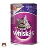  Pate Whiskas lon 400g cho mèo 