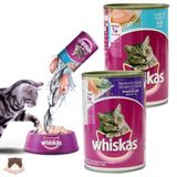  Pate Whiskas lon 400g cho mèo 