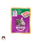  Pate Whiskas gói 80g cho mèo trưởng thành 