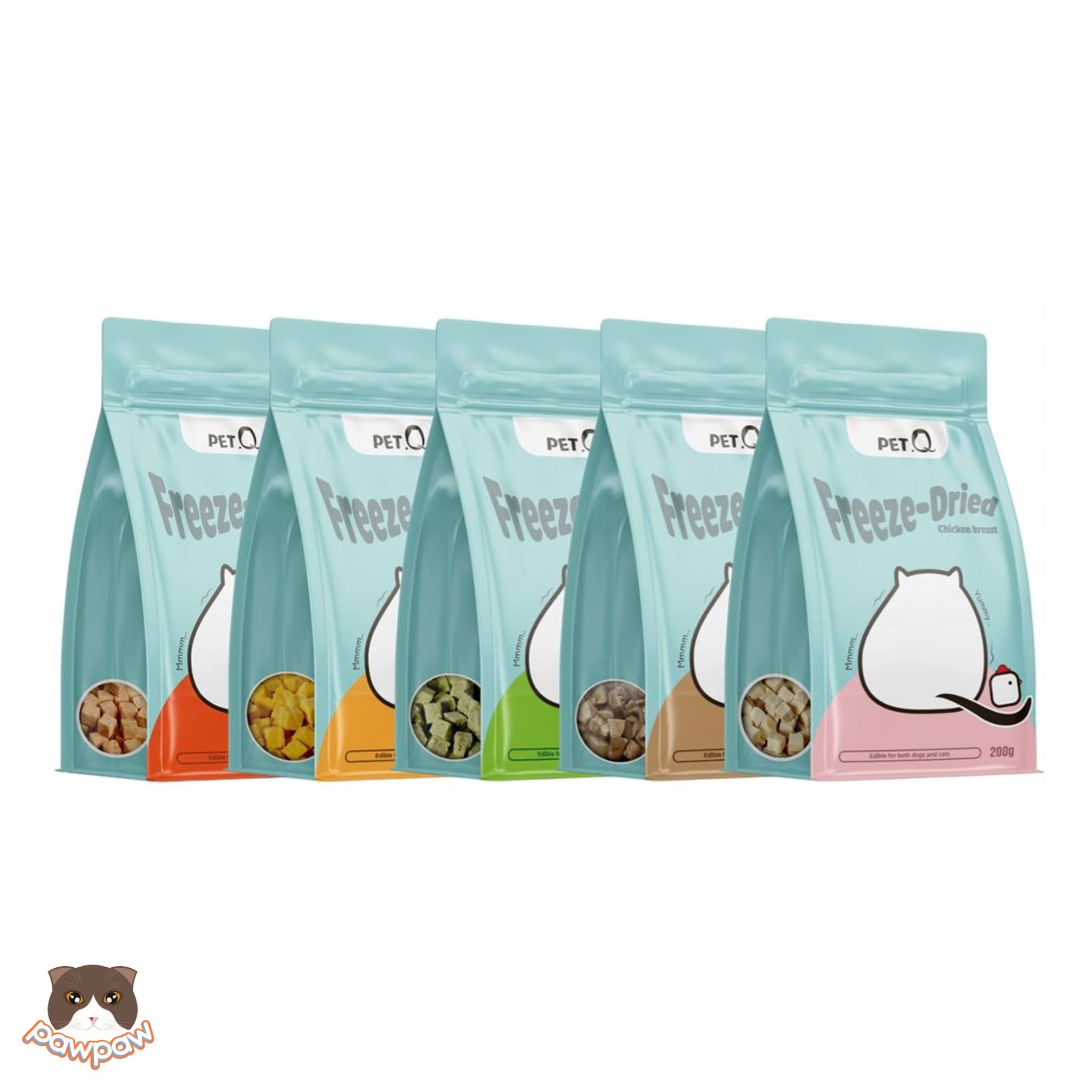  Thịt sấy đông khô PetQ cho mèo 