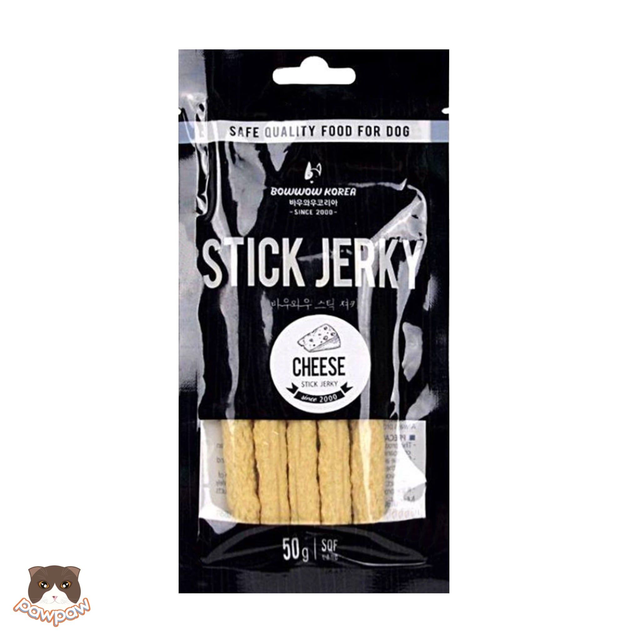  Phô mai que Bowwow Stick Jerky cho chó 