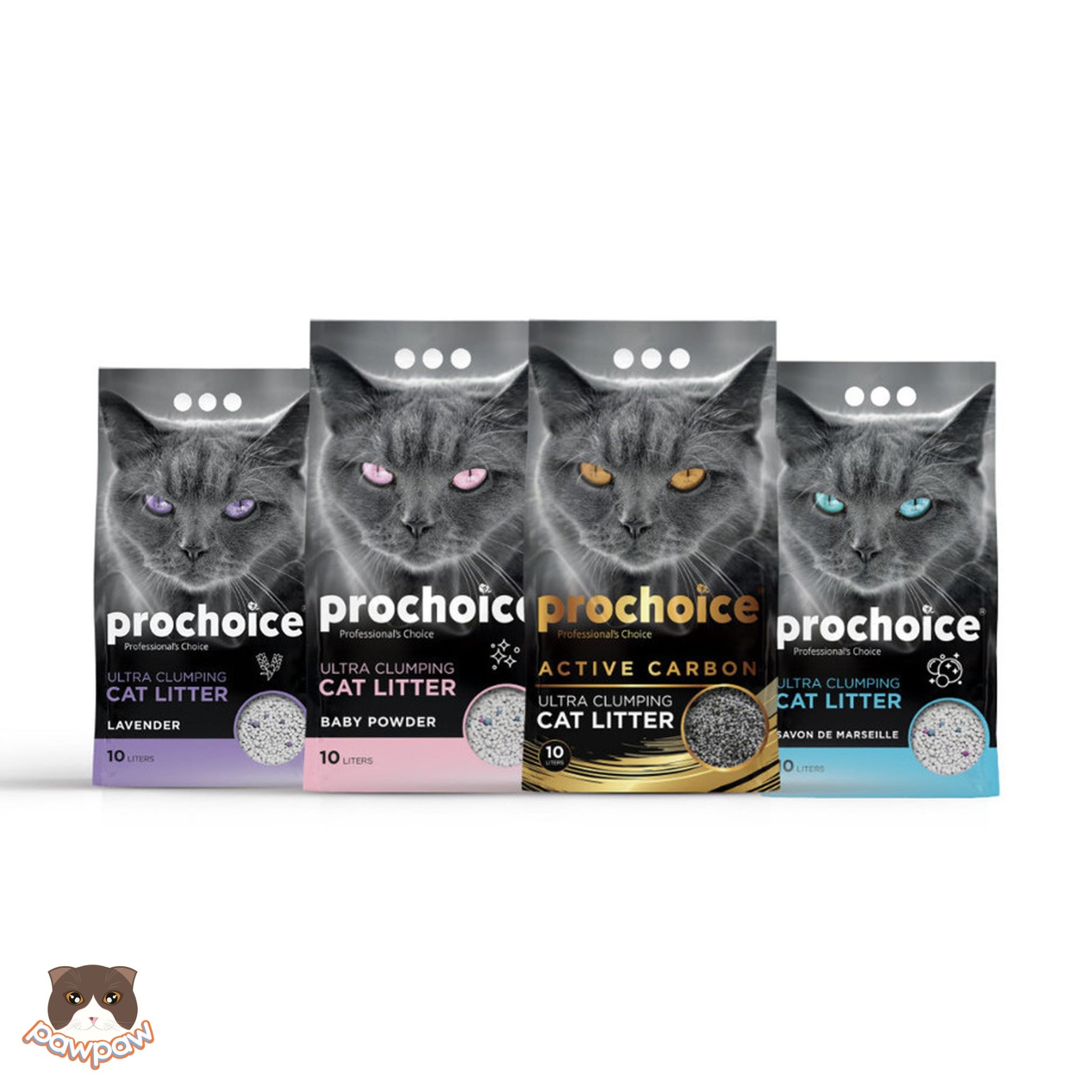  Cát đất sét nhuyễn cho mèo PROCHOICE BENTONITE CAT LITTLER 10L 
