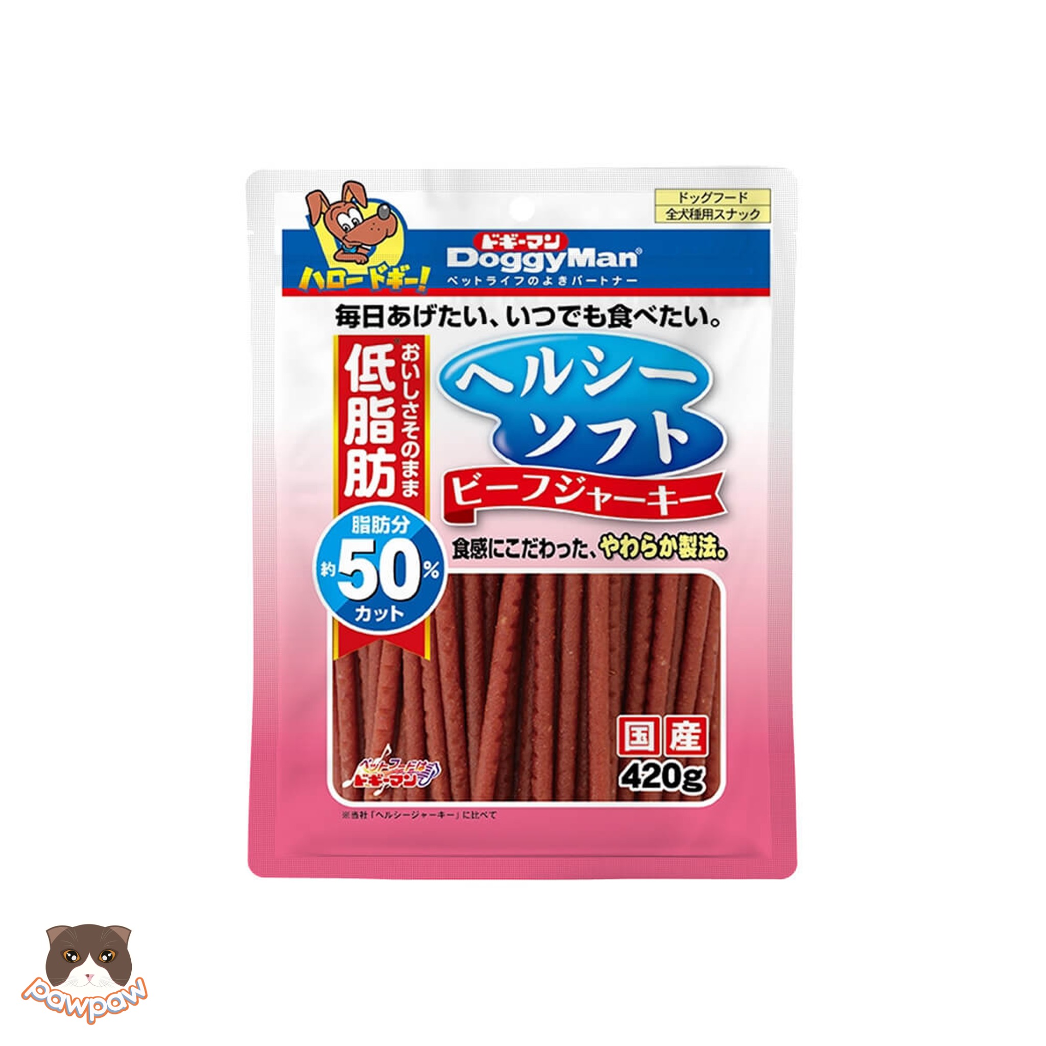  Que bò mềm bổ dưỡng Doggyman 420g cho chó 