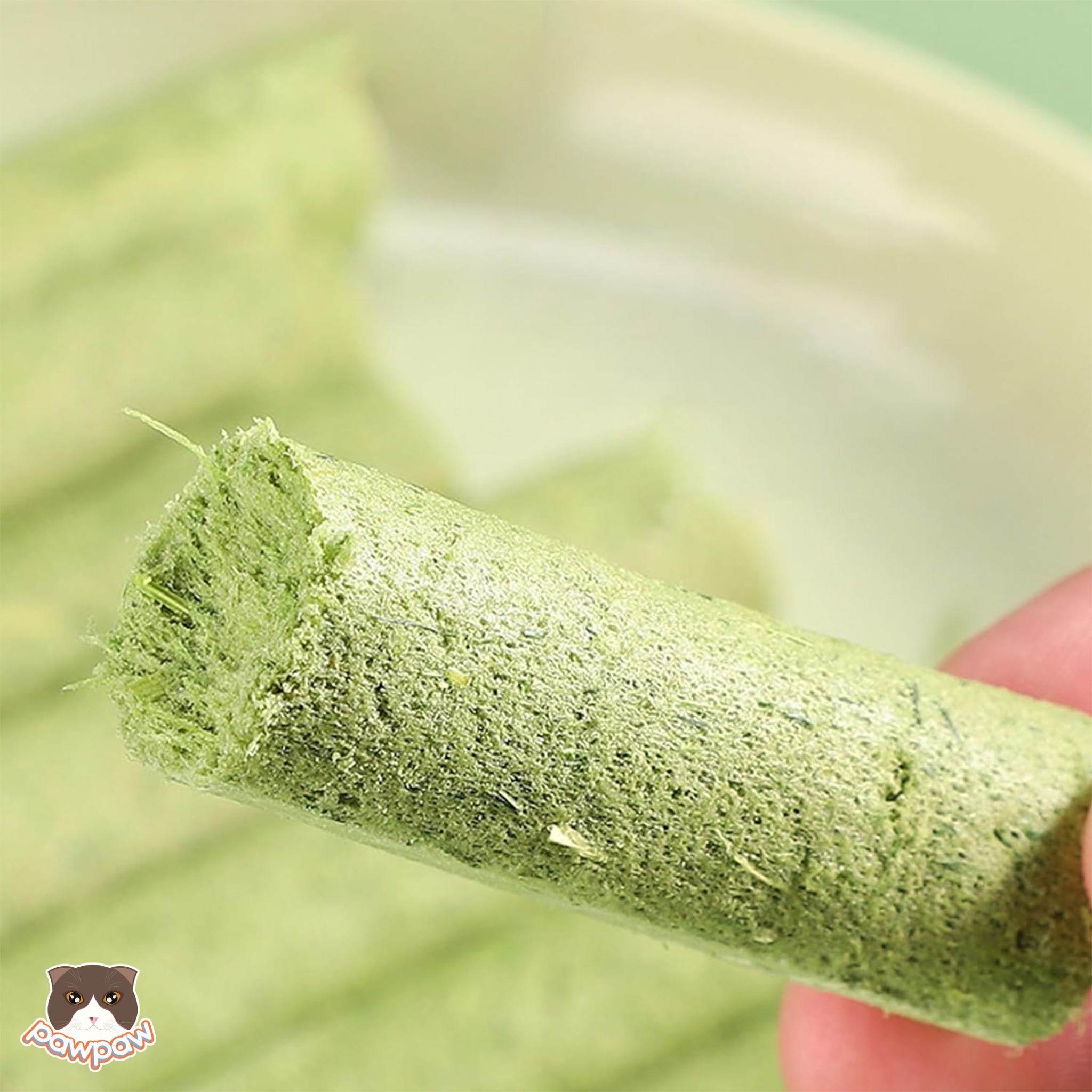  Que gà cỏ mèo catnip Pet Snack tiêu búi lông & sạch răng cho mèo (6 thanh) 