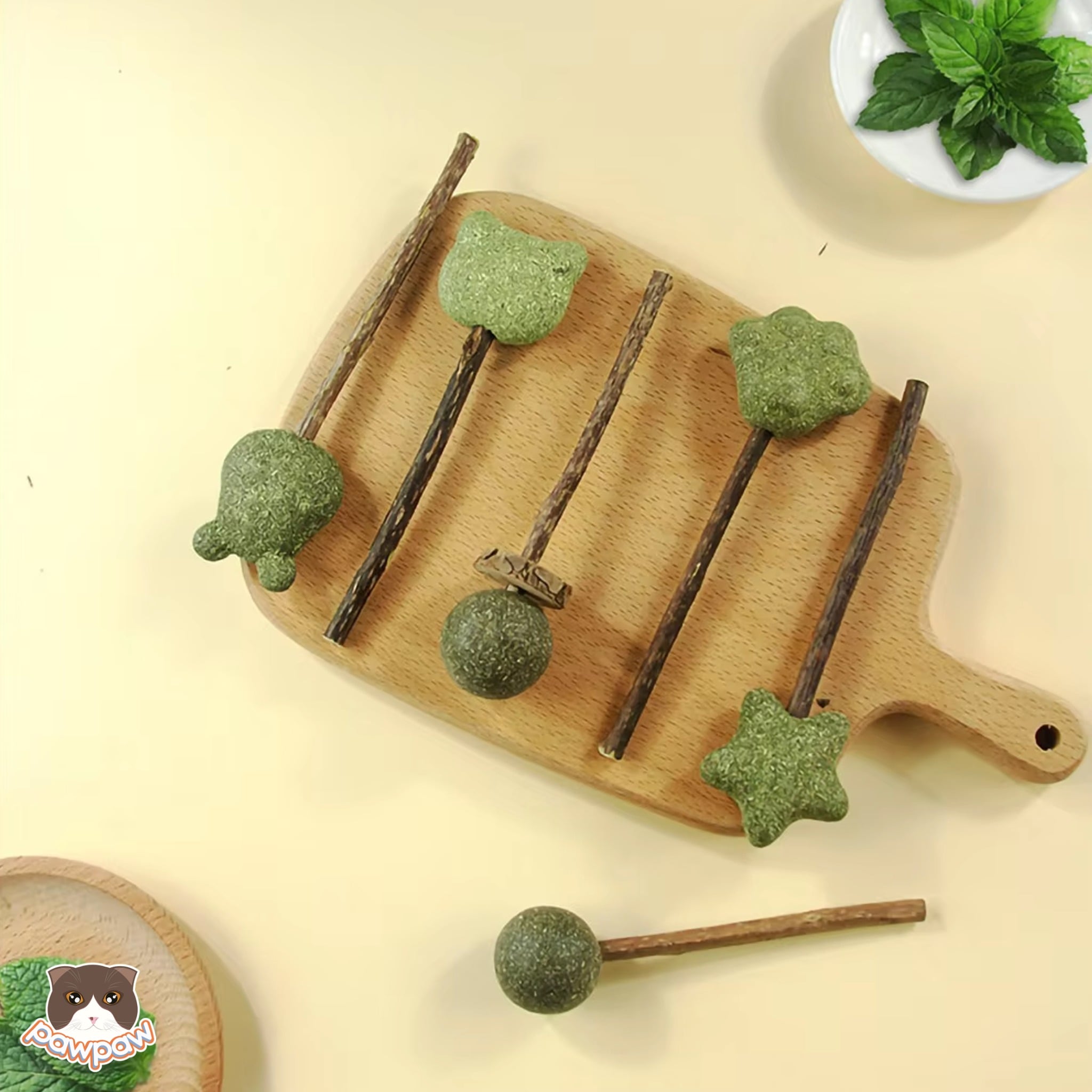  Kẹo mút cỏ mèo catnip 