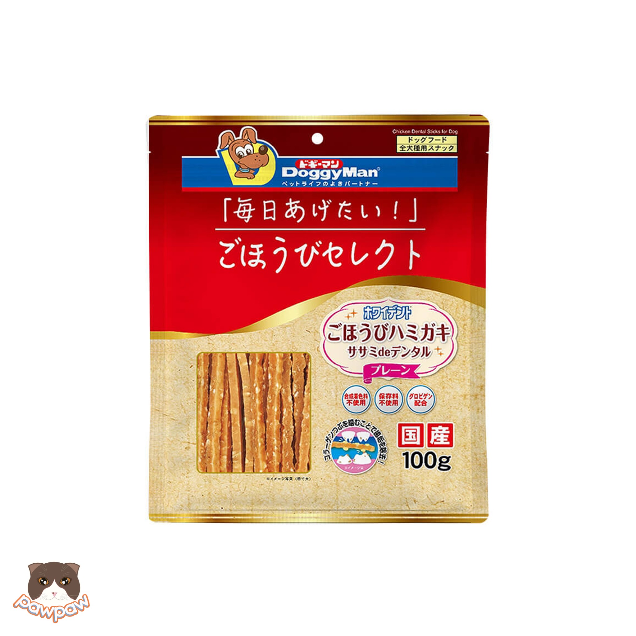  Que gà collagen Doggyman 100g cho chó 
