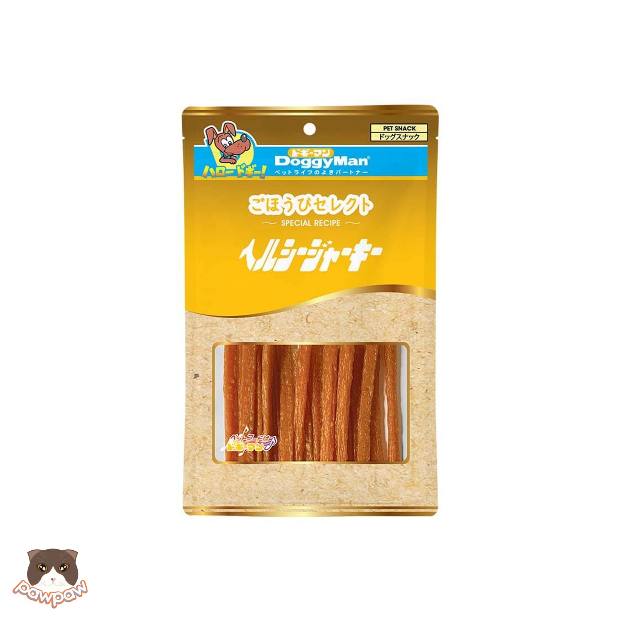  Xúc xích gà sấy 80g cho chó Doggyman 