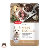  Snack BowWow phô mai thịt cừu cho chó 