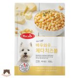  Snack BowWow phô mai viên 100g cho chó 
