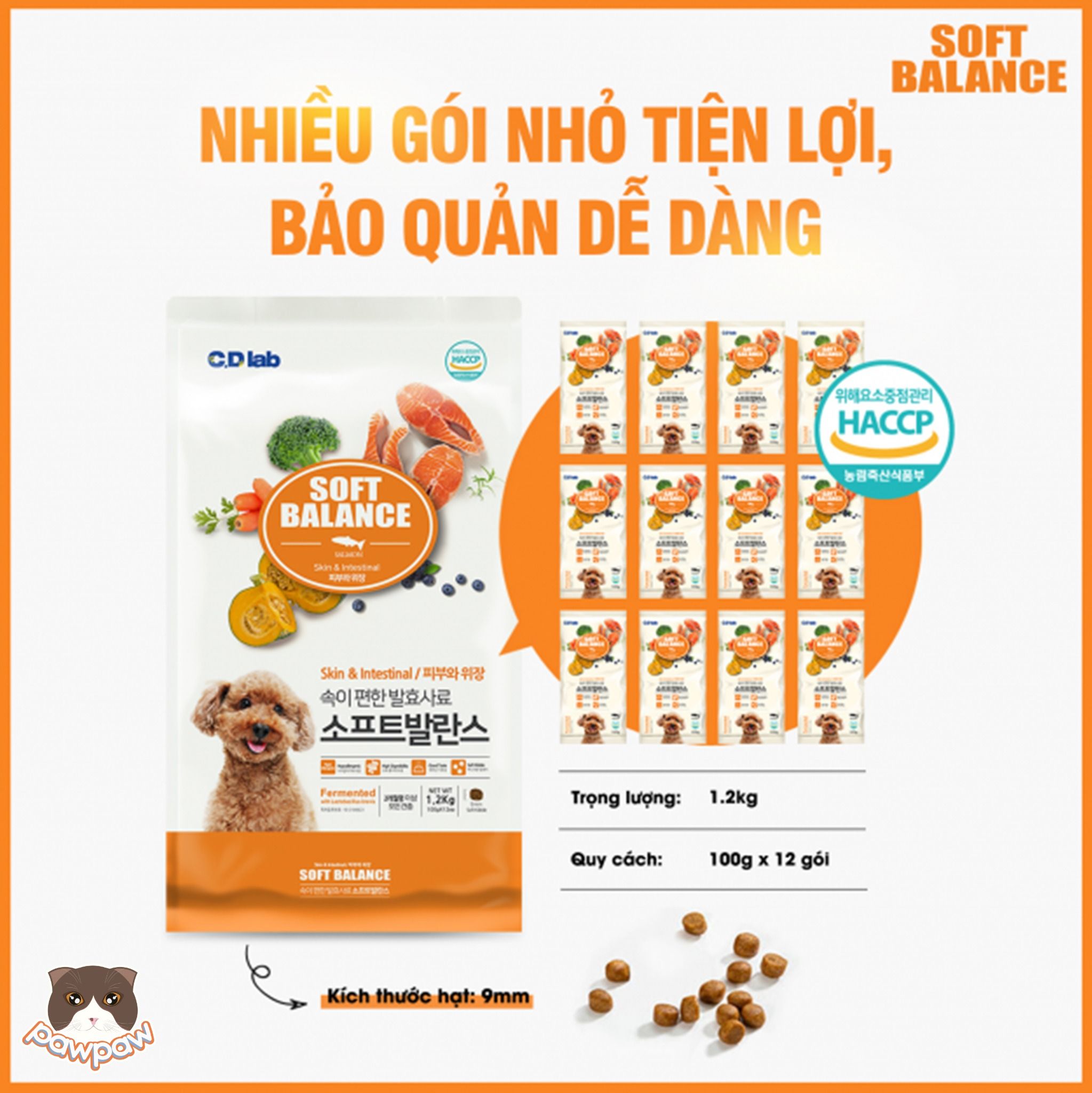  Hạt mềm Soft Balance cho chó mọi độ tuổi 