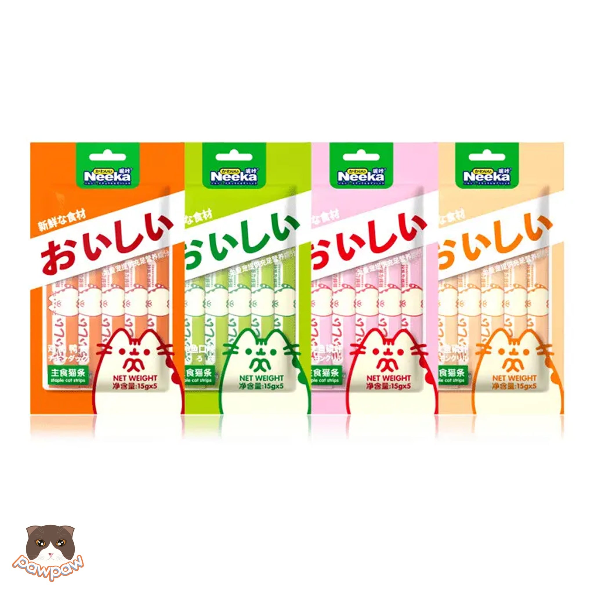  Súp thưởng Neeka 5 thanh cho mèo 
