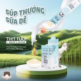  Súp thưởng sữa dê PetQ cho mèo 