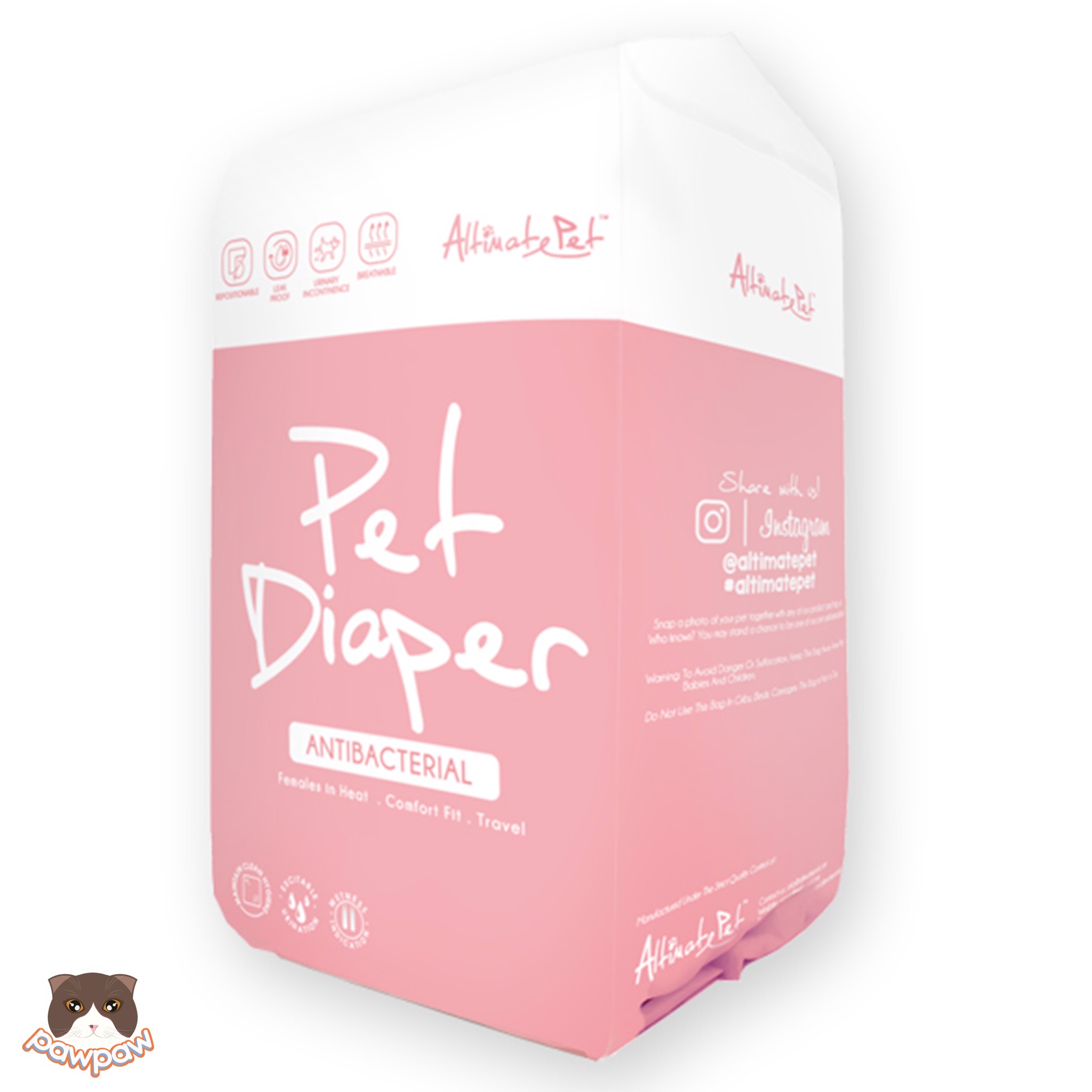  Tả quần - bỉm cho chó cái Altimate Pet Diapers 